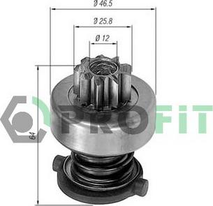 Profit 1910-8050 - Pignone, Motorino d'avviamento autozon.pro