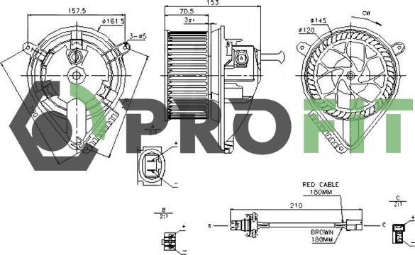 Profit 1860-0001 - Ventilatore abitacolo autozon.pro