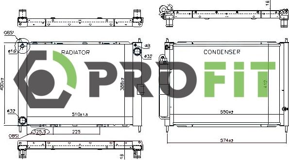 Profit 1740-0185 - Gruppo raffreddamento autozon.pro