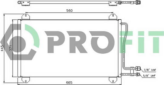 Profit PR 3546C1 - Condensatore, Climatizzatore autozon.pro