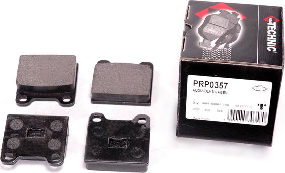 Protechnic PRP0357 - Kit pastiglie freno, Freno a disco autozon.pro