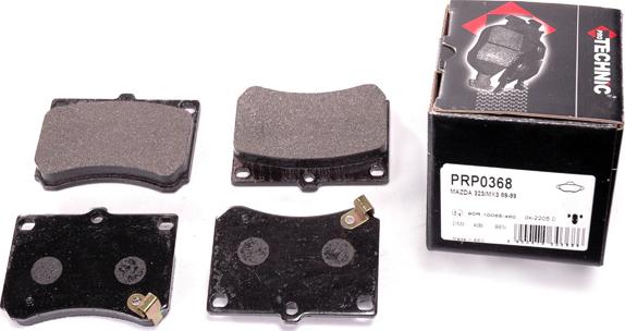 Protechnic PRP0368 - Kit pastiglie freno, Freno a disco autozon.pro