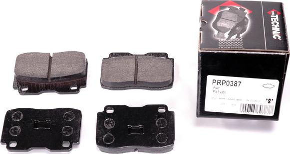 Protechnic PRP0387 - Kit pastiglie freno, Freno a disco autozon.pro