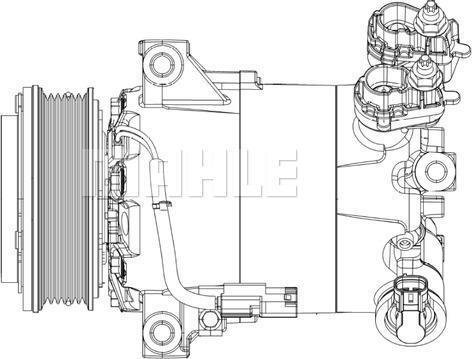 PSH 090.595.023.310 - Compressore, Climatizzatore autozon.pro