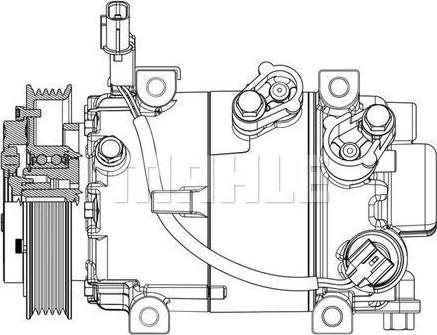 PSH 090.255.008.310 - Compressore, Climatizzatore autozon.pro