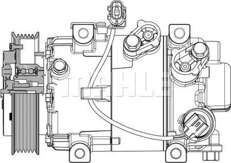 PSH 090.255.007.310 - Compressore, Climatizzatore autozon.pro