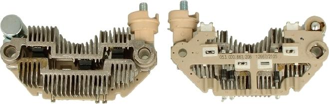 PSH 053.000.661.206 - Raddrizzatore, Alternatore autozon.pro