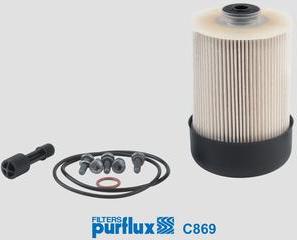 Purflux C869 - Filtro carburante autozon.pro