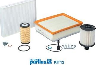 Purflux KIT12 - Kit filtri autozon.pro