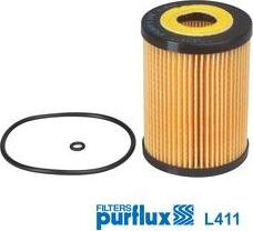 Purflux L411 - Filtro olio autozon.pro