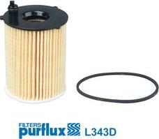 Purflux L343D - Filtro olio autozon.pro