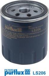 Purflux LS206 - Filtro olio autozon.pro