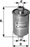 PZL Filters FPW06 - Filtro carburante autozon.pro