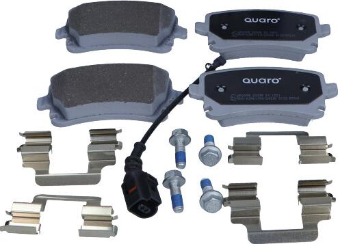 QUARO QP0895 - Kit pastiglie freno, Freno a disco autozon.pro