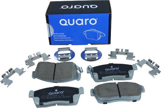 QUARO QP0729 - Kit pastiglie freno, Freno a disco autozon.pro