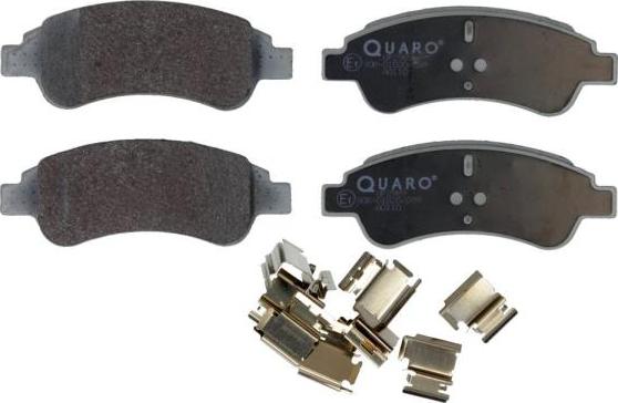 QUARO QP2989 - Kit pastiglie freno, Freno a disco autozon.pro