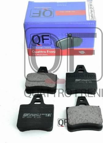 Quattro Freni QF59700 - Kit pastiglie freno, Freno a disco autozon.pro