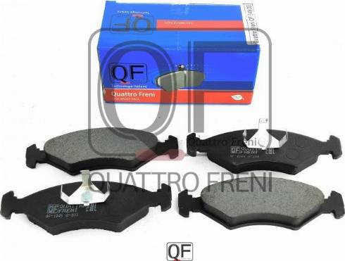 Quattro Freni QF54900 - Kit pastiglie freno, Freno a disco autozon.pro