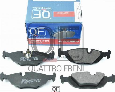 Quattro Freni QF54700 - Kit pastiglie freno, Freno a disco autozon.pro