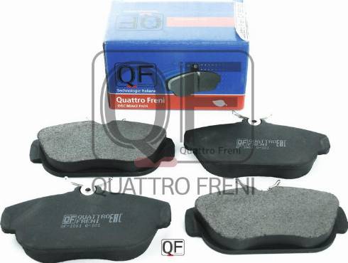 Quattro Freni QF56100 - Kit pastiglie freno, Freno a disco autozon.pro