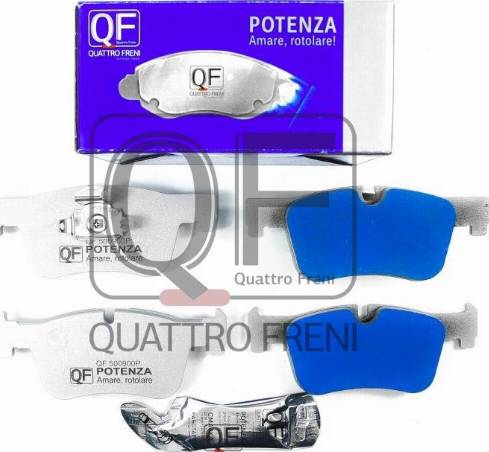 Quattro Freni QF500900P - Kit pastiglie freno, Freno a disco autozon.pro