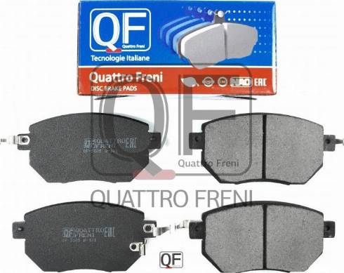 Quattro Freni QF500502 - Kit pastiglie freno, Freno a disco autozon.pro