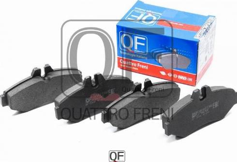 Quattro Freni QF500600 - Kit pastiglie freno, Freno a disco autozon.pro