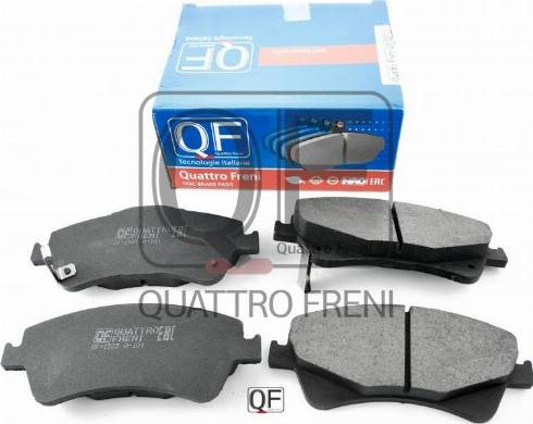 Quattro Freni QF500302 - Kit pastiglie freno, Freno a disco autozon.pro