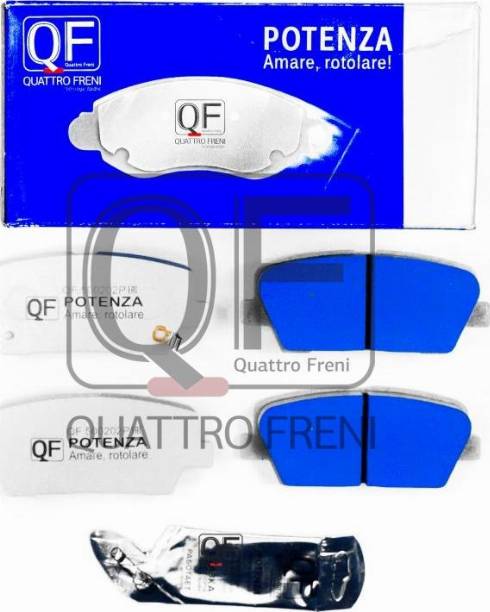 Quattro Freni QF500202P - Kit pastiglie freno, Freno a disco autozon.pro