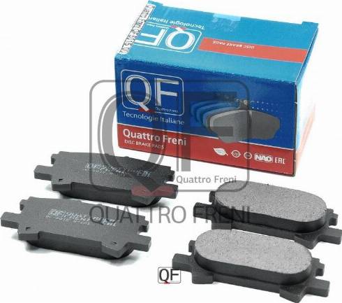 Quattro Freni QF501500 - Kit pastiglie freno, Freno a disco autozon.pro