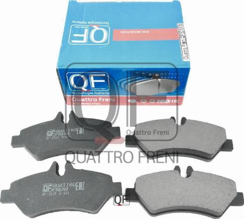 Quattro Freni QF501300 - Kit pastiglie freno, Freno a disco autozon.pro