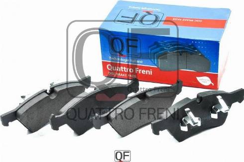 Quattro Freni QF502400 - Kit pastiglie freno, Freno a disco autozon.pro