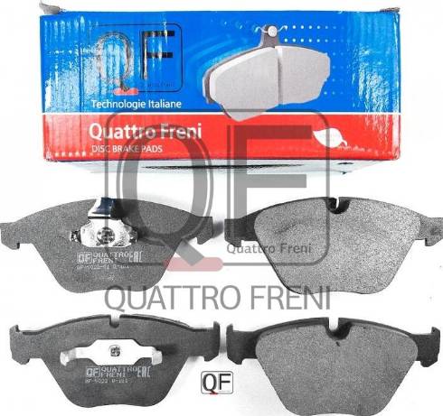 Quattro Freni QF502200 - Kit pastiglie freno, Freno a disco autozon.pro