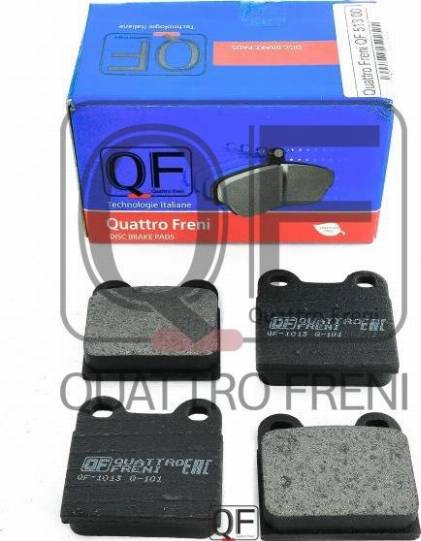 Quattro Freni QF51300 - Kit pastiglie freno, Freno a disco autozon.pro