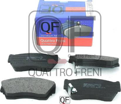 Quattro Freni QF58702 - Kit pastiglie freno, Freno a disco autozon.pro