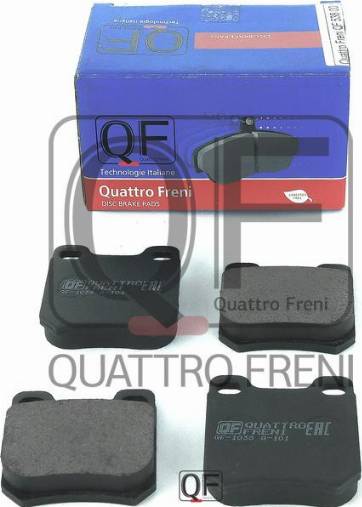 Quattro Freni QF53800 - Kit pastiglie freno, Freno a disco autozon.pro