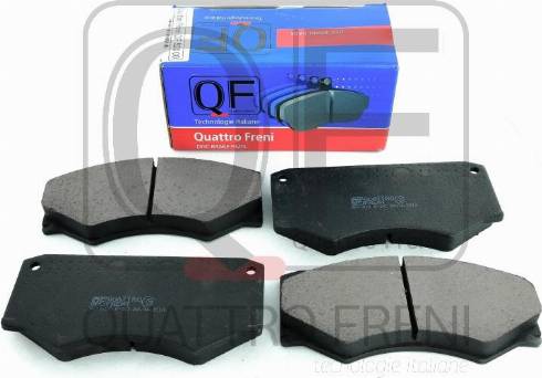 Quattro Freni QF52000 - Kit pastiglie freno, Freno a disco autozon.pro