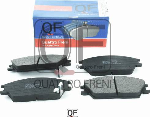 Quattro Freni QF52302 - Kit pastiglie freno, Freno a disco autozon.pro