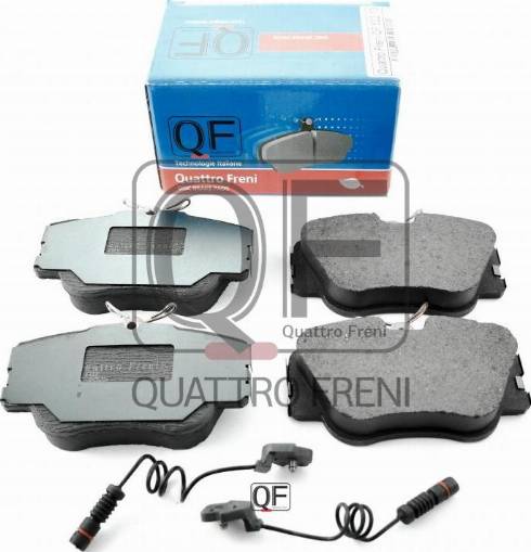 Quattro Freni QF52210 - Kit pastiglie freno, Freno a disco autozon.pro