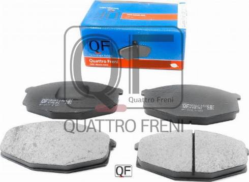 Quattro Freni QF57700 - Kit pastiglie freno, Freno a disco autozon.pro