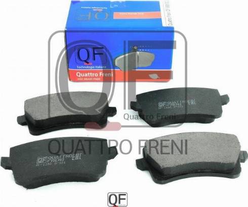 Quattro Freni QF69800 - Kit pastiglie freno, Freno a disco autozon.pro