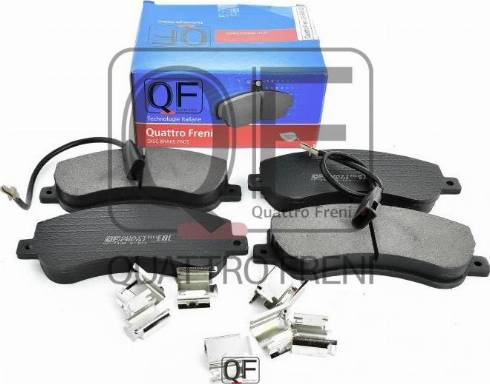 Quattro Freni QF64950 - Kit pastiglie freno, Freno a disco autozon.pro