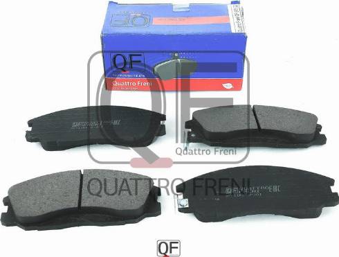 Quattro Freni QF66502 - Kit pastiglie freno, Freno a disco autozon.pro