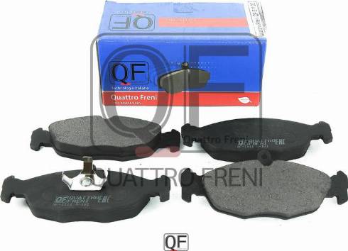 Quattro Freni QF61100 - Kit pastiglie freno, Freno a disco autozon.pro