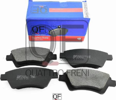 Quattro Freni QF63500 - Kit pastiglie freno, Freno a disco autozon.pro