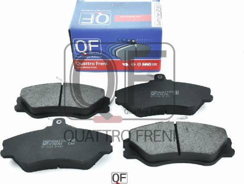 Quattro Freni QF62000 - Kit pastiglie freno, Freno a disco autozon.pro