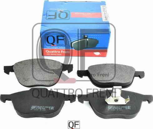 Quattro Freni QF62700 - Kit pastiglie freno, Freno a disco autozon.pro