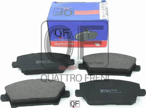 Quattro Freni QF67100 - Kit pastiglie freno, Freno a disco autozon.pro