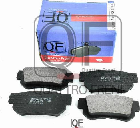 Quattro Freni QF67800 - Kit pastiglie freno, Freno a disco autozon.pro