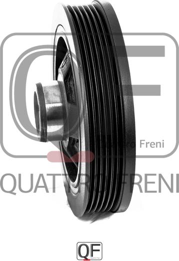 Quattro Freni QF00100015 - Puleggia cinghia, Albero a gomiti autozon.pro